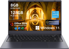 Coolby 14.1-Inch Laptop: Windows 11 with HD Display, 8GB RAM